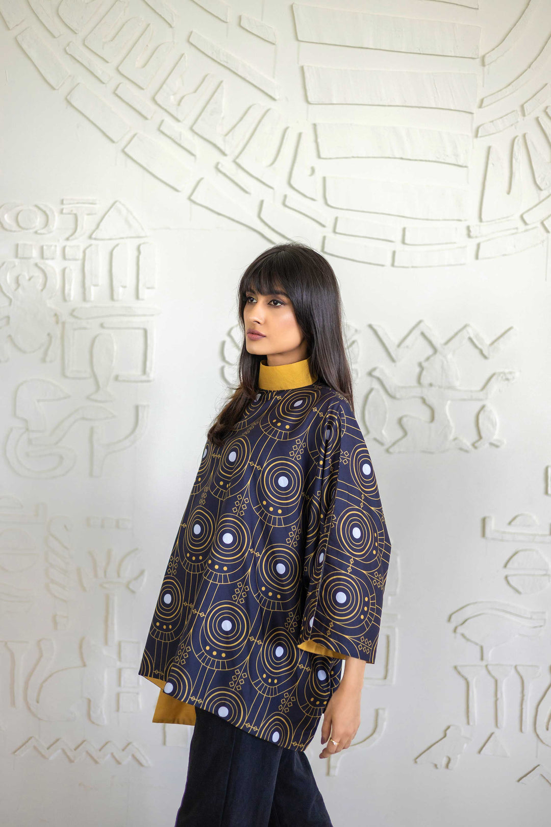 Thalia Scarf Bow Top