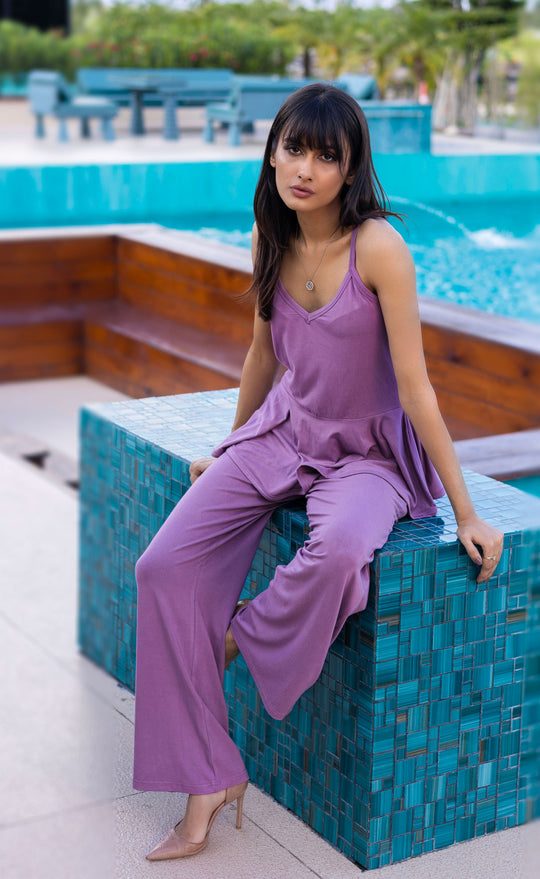 Aura Bamboo V-Neck Top