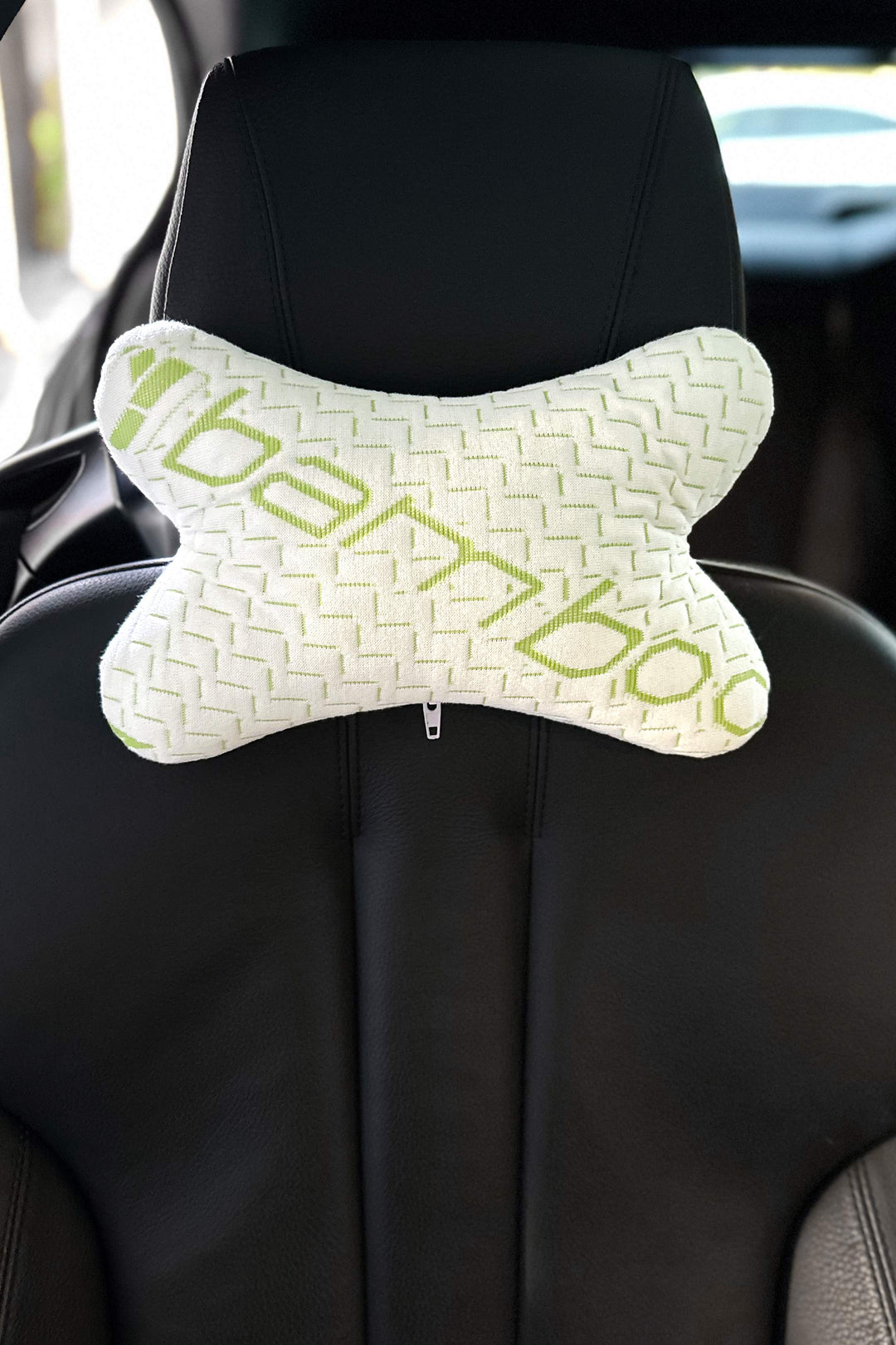 Bamboo Car Headrest Filled Cushion