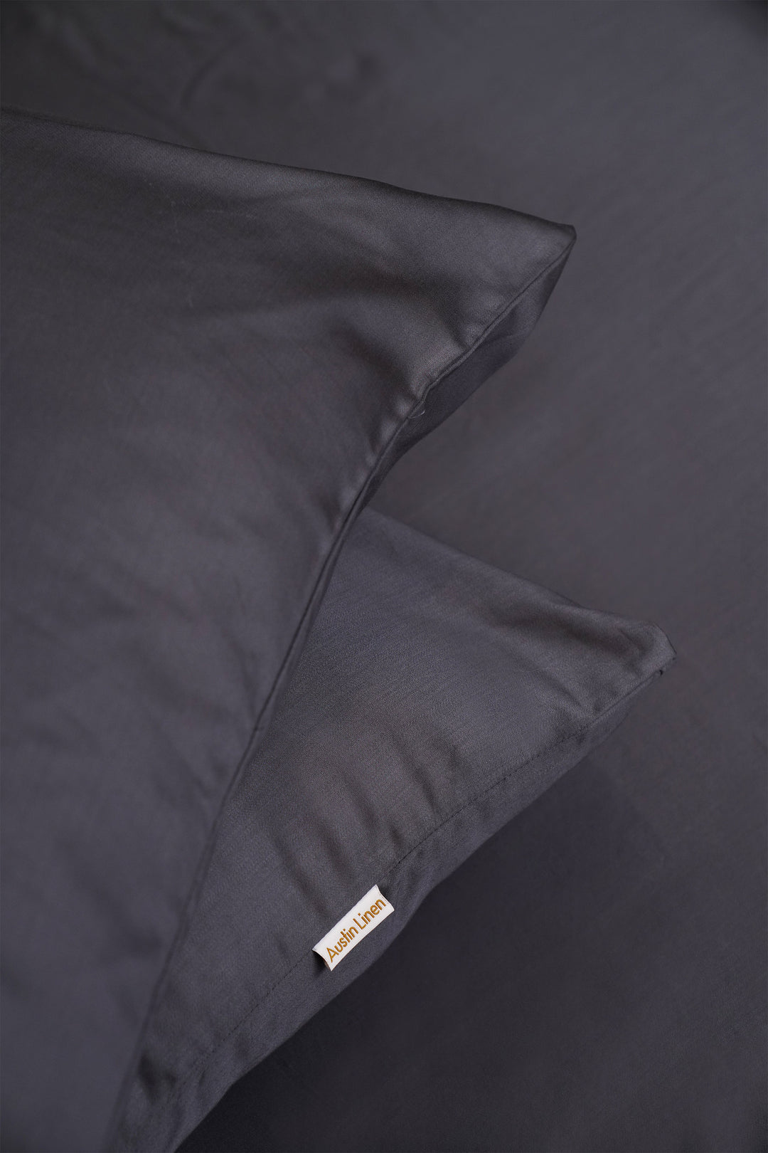 Organikos Grey Bamboo Sateen Sheet Set