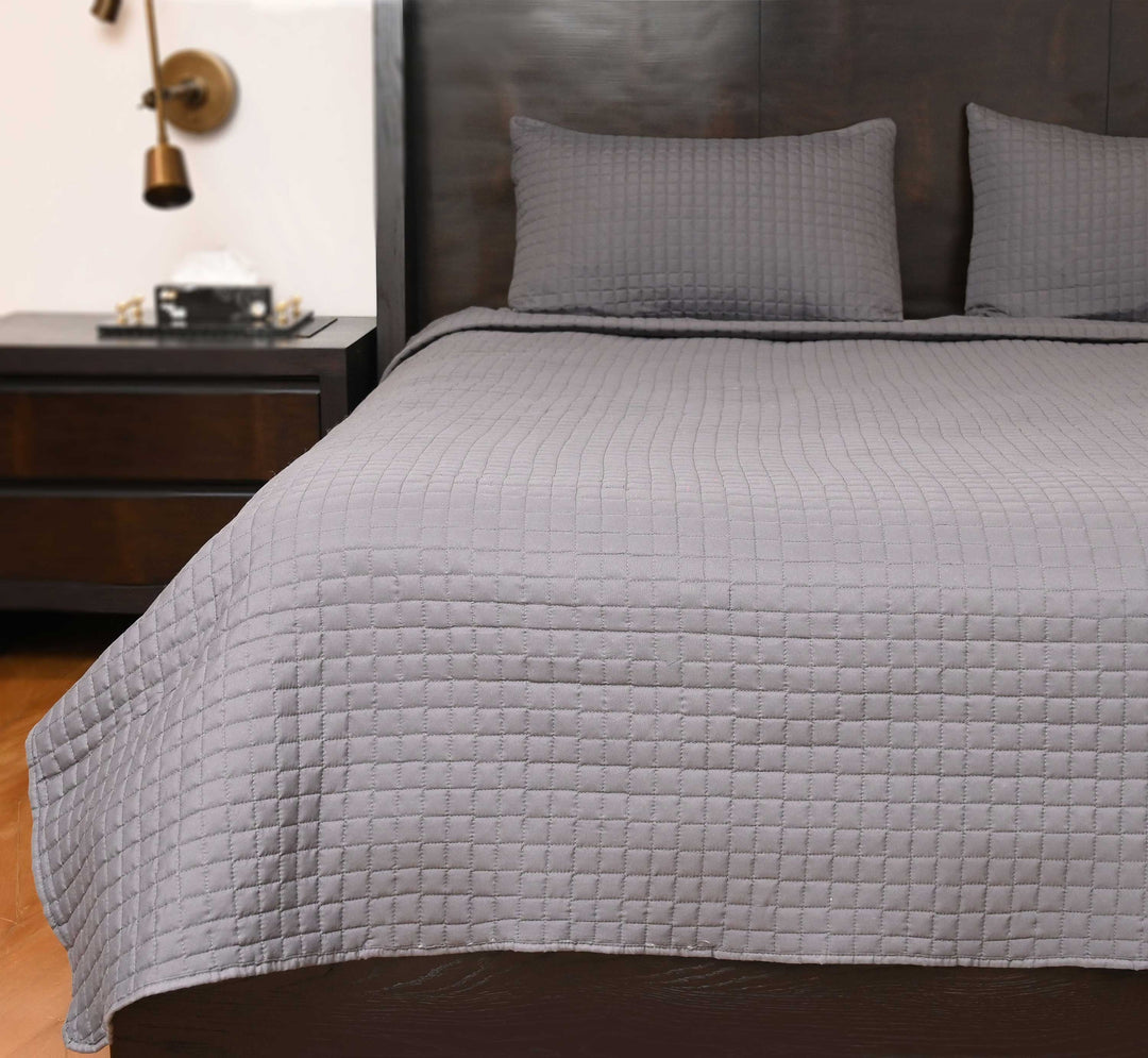 Lucy Grey Bedspread