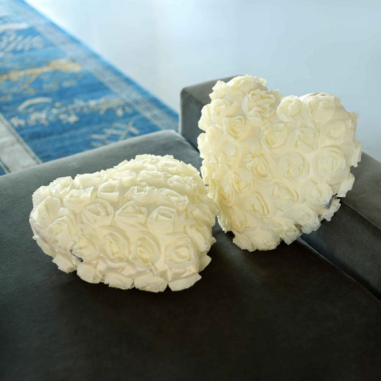 Heart Shaped Filled Cushion