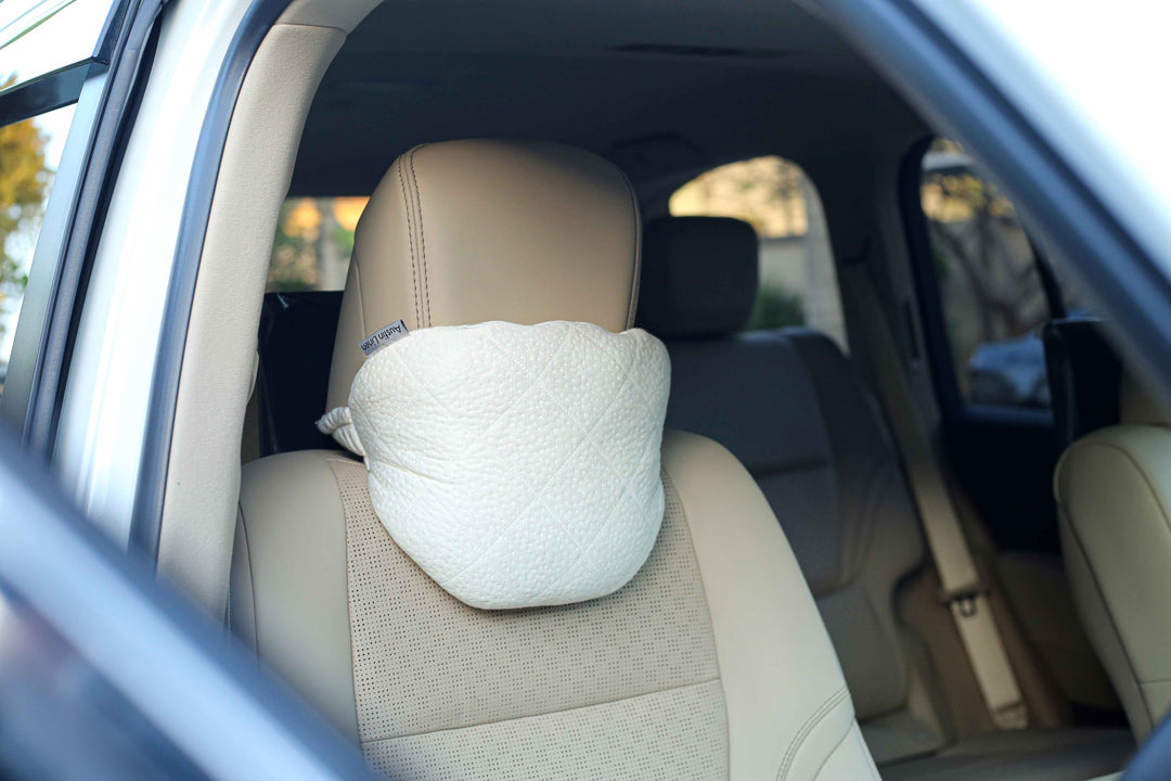 Bamboo Car Headrest Filled Pillow-Austin Linen