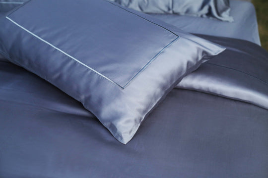 Grey Organikos Bamboo Duvet Cover Set