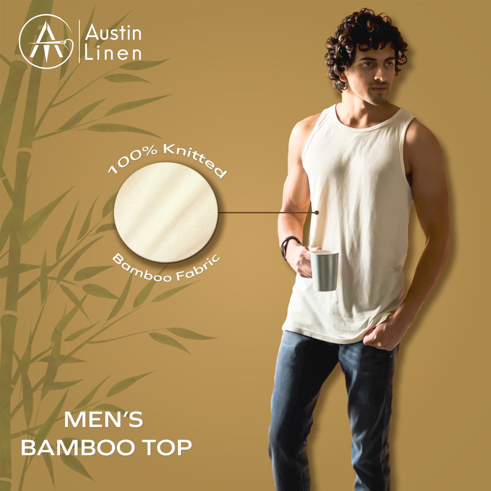 Men’s Bamboo Top-Austin Linen