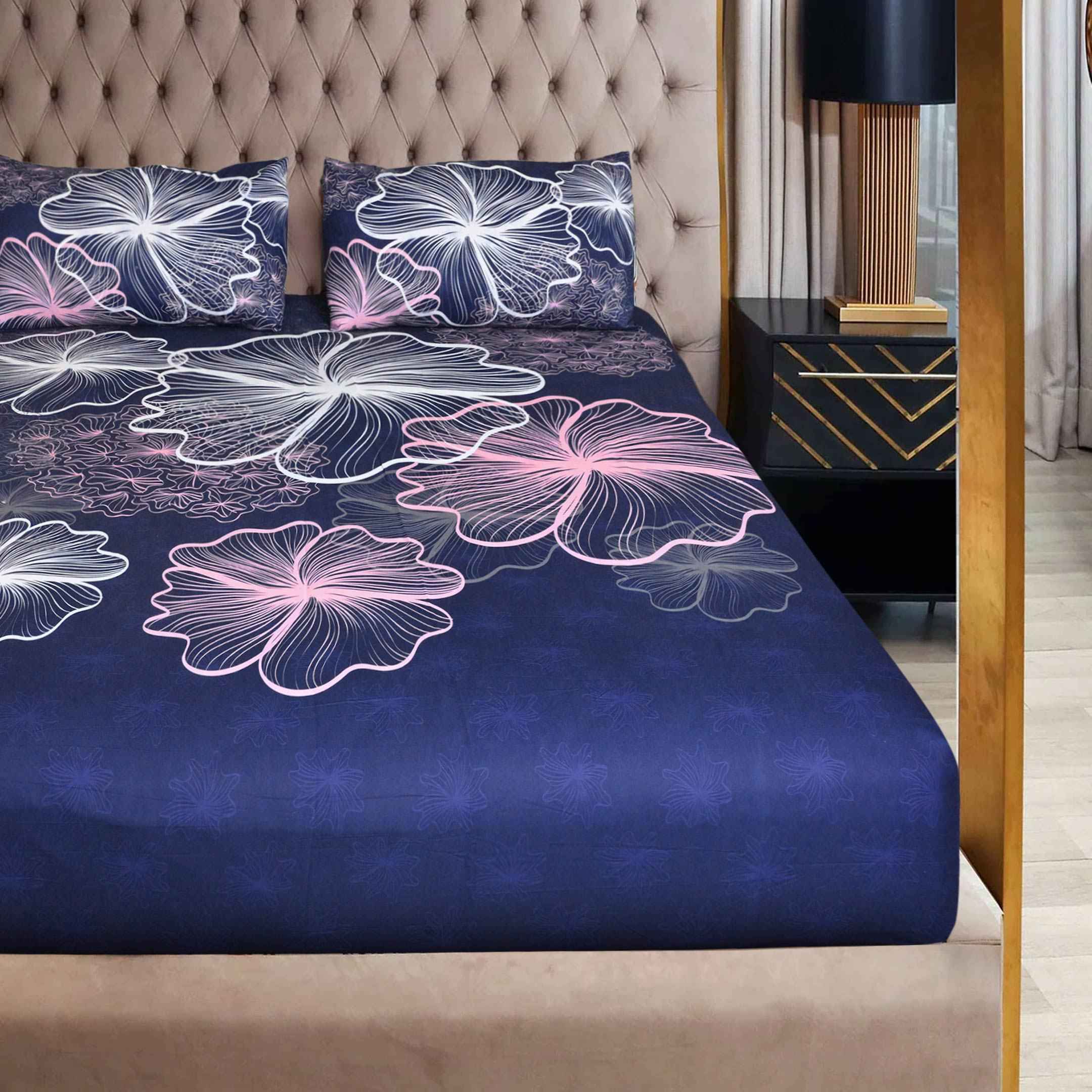 Rainy Blues Designer Collection Flat Sheet Set – Austin Linen