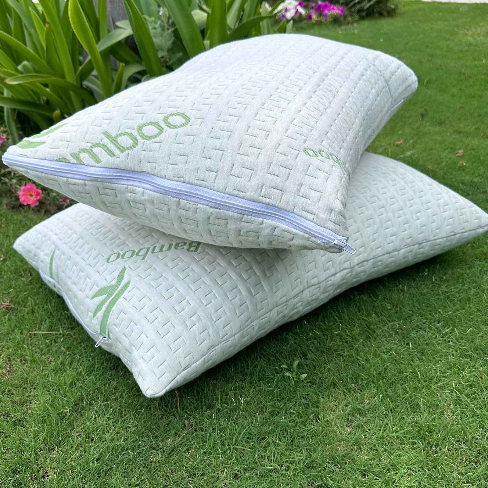Bamboo Green Pillow Cover – Austin Linen