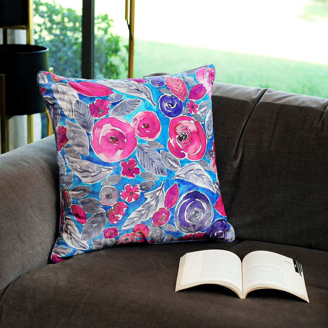 Leafy Leven Veloudo Designer cushion