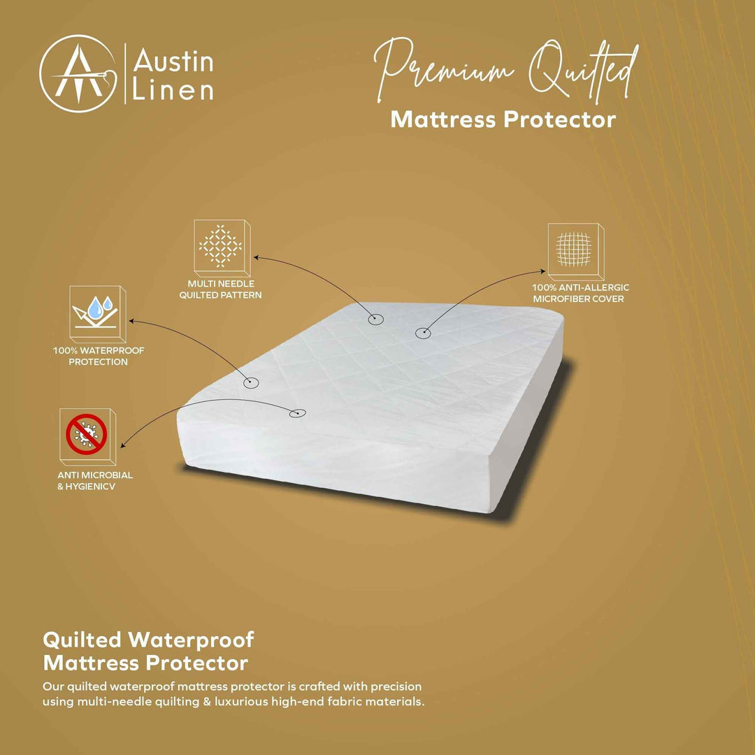 Quilted Waterproof Mattress Protector