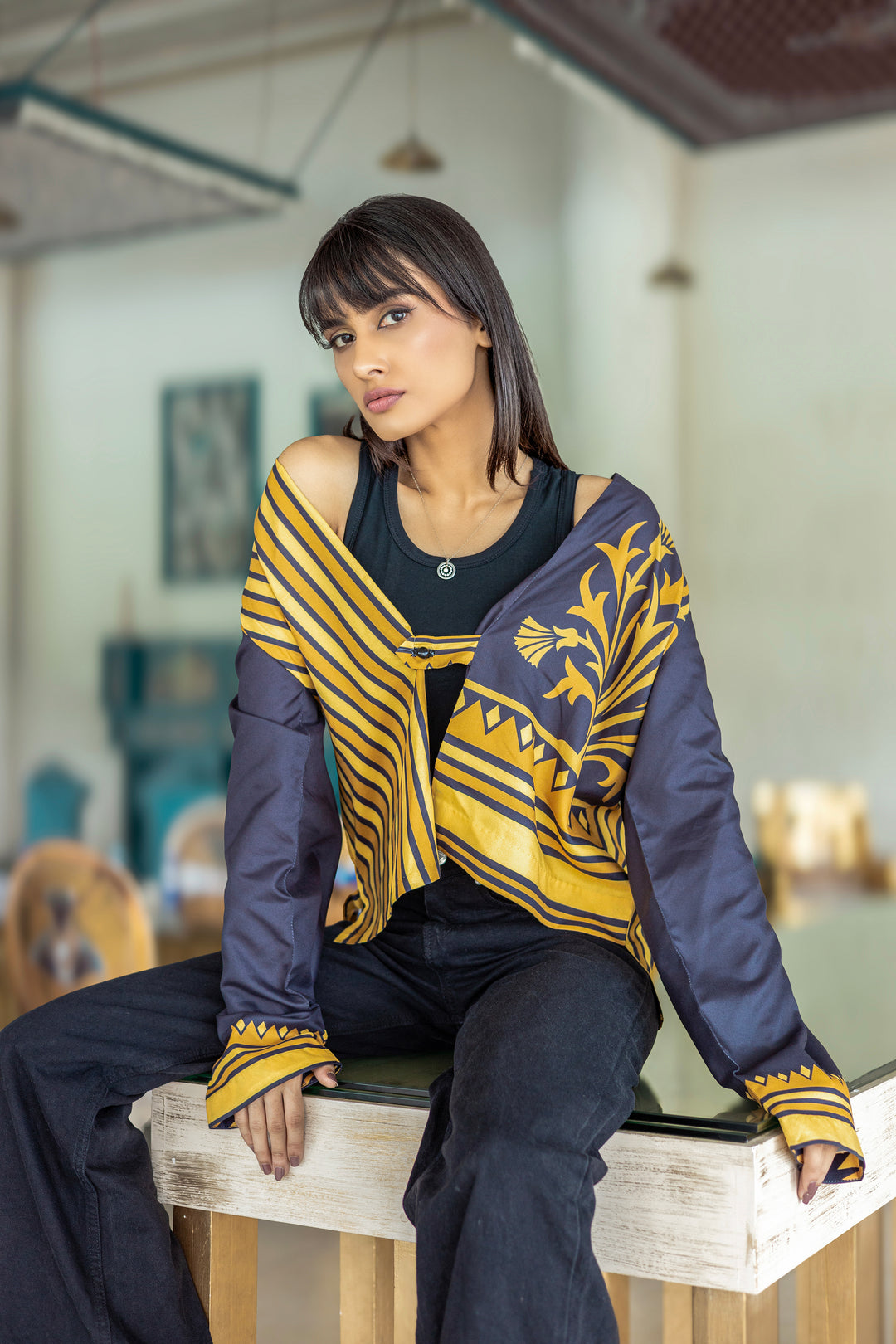 Melas Step Hem Top