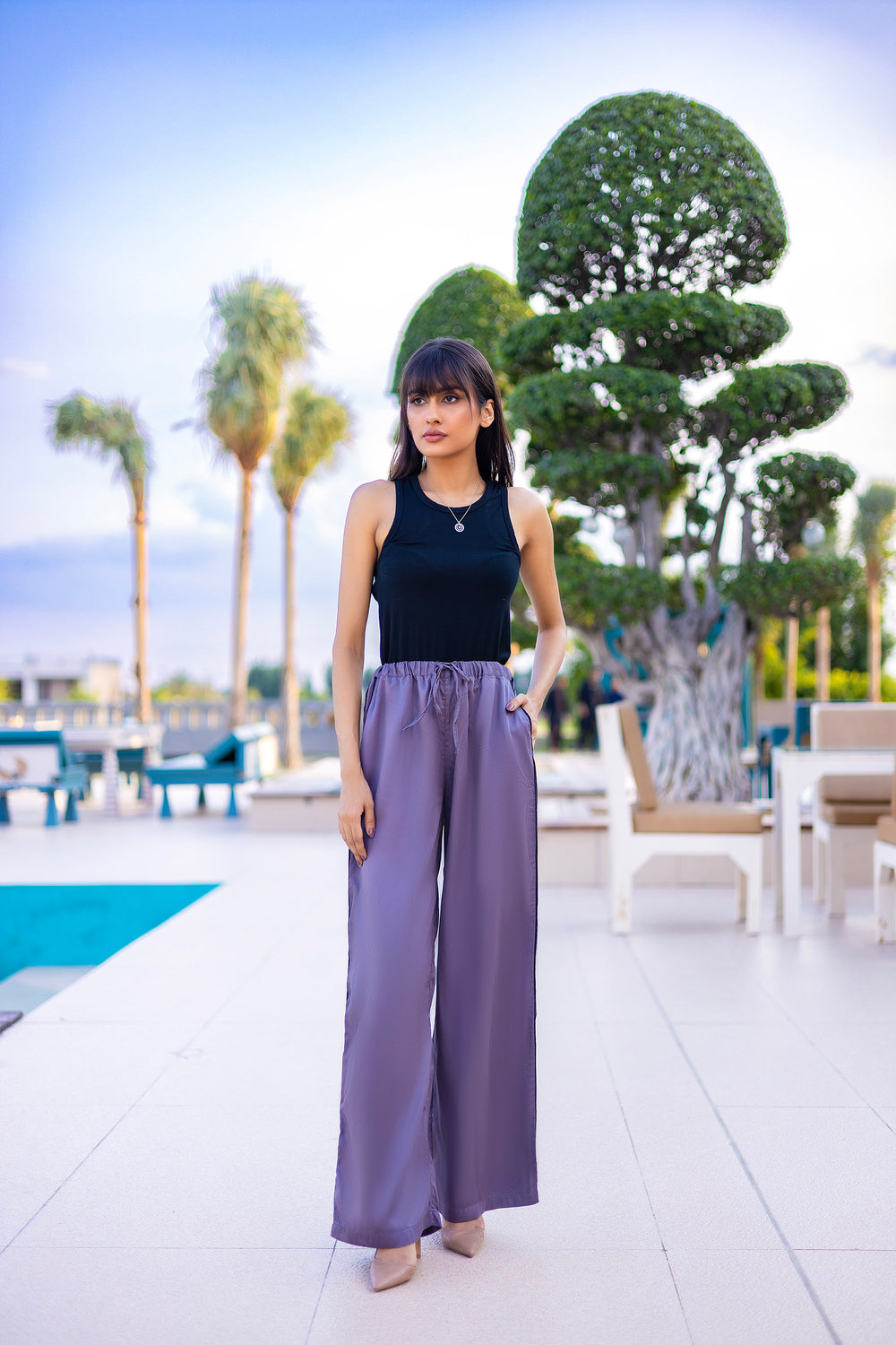 Bamboo Breeze Wide-Leg Trouser