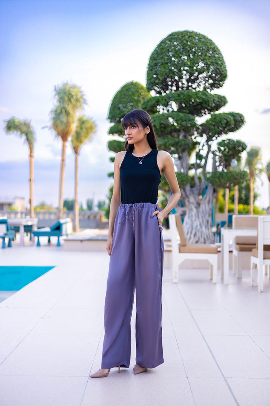 Bamboo Breeze Wide-Leg Trouser