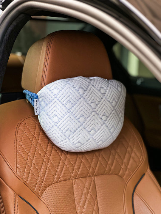 Miracool Krýo Silk Car Headrest filled pillow