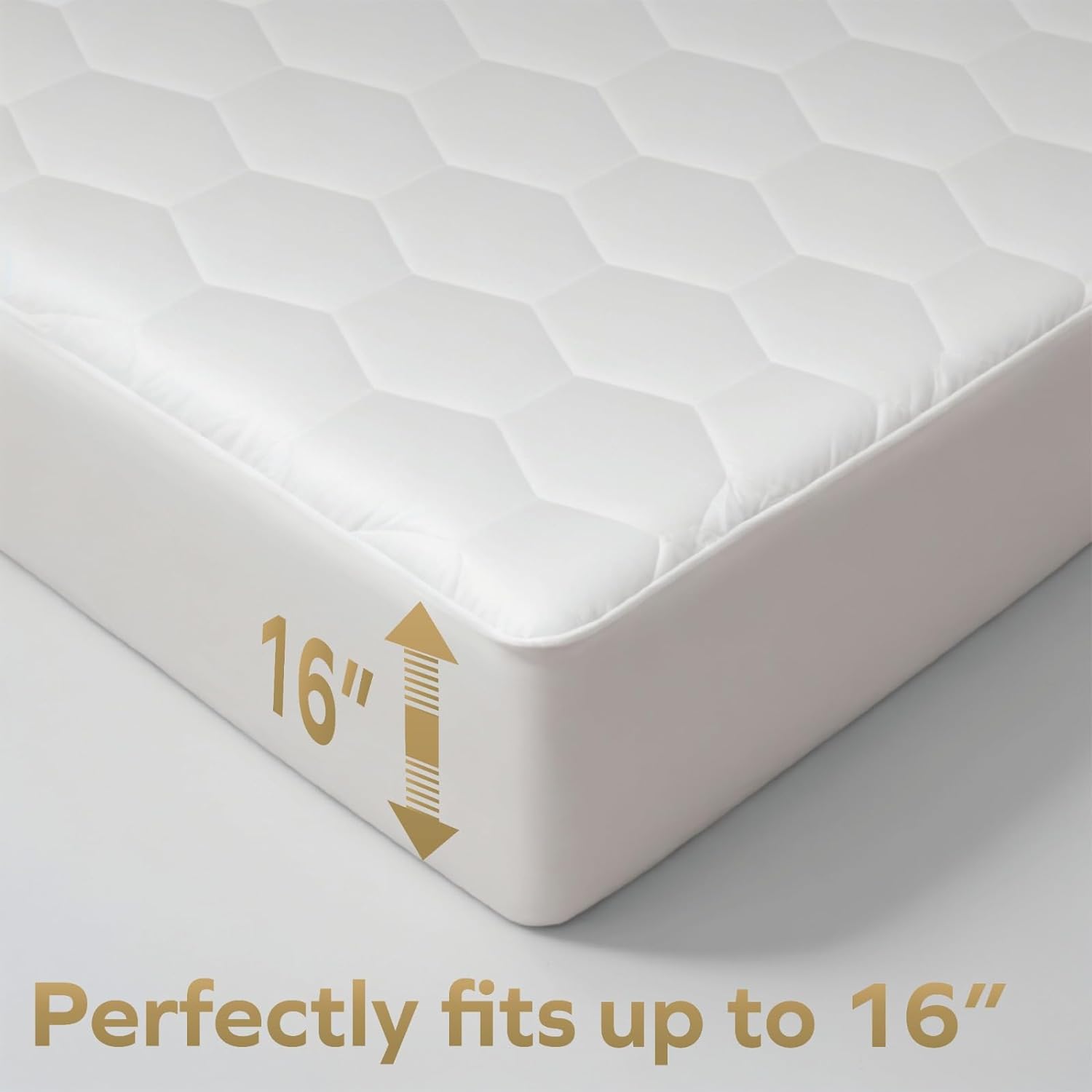 Quilted Waterproof Mattress Protector-Austin Linen