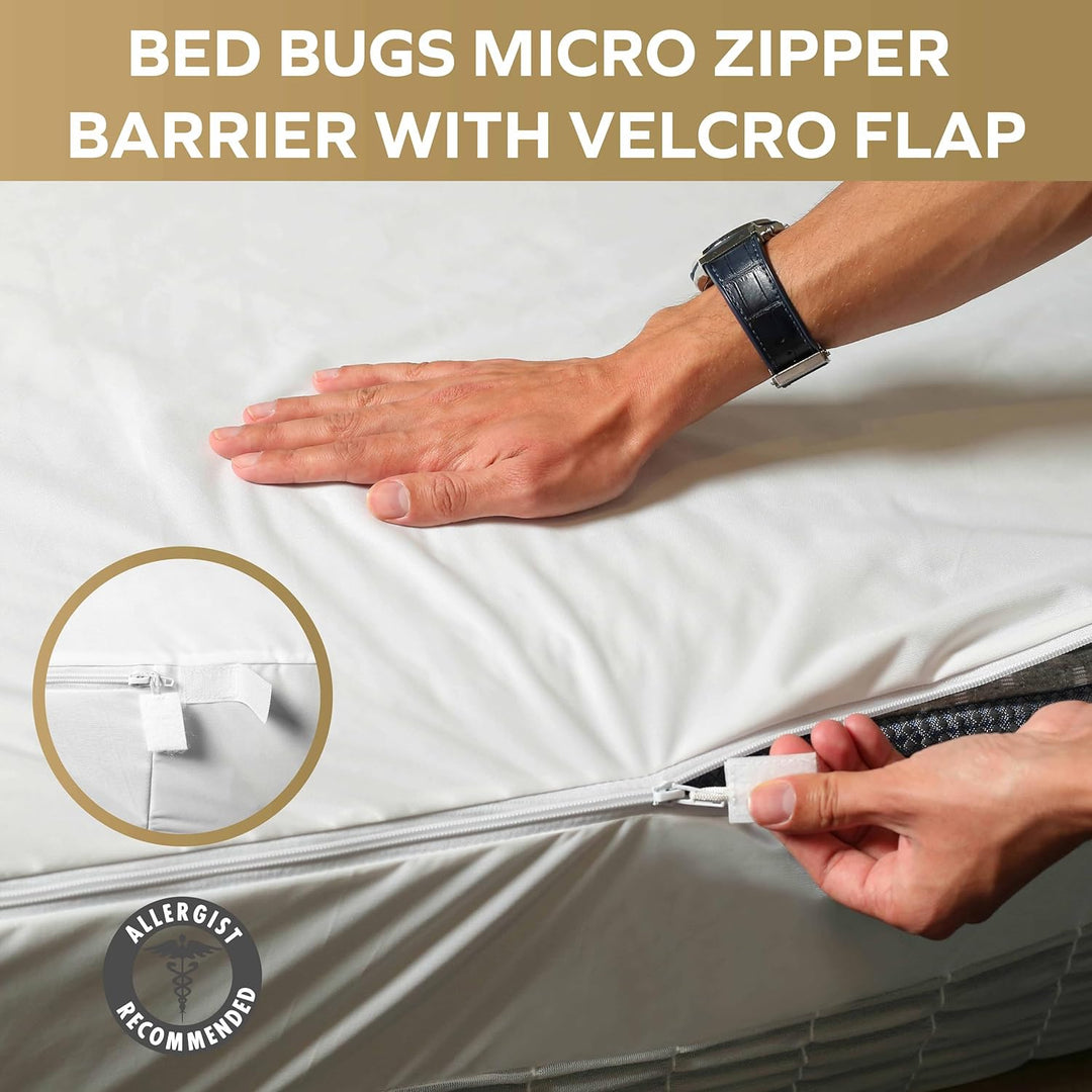 Expand-a-Grip Deluxe Zippered Mattress Encasement