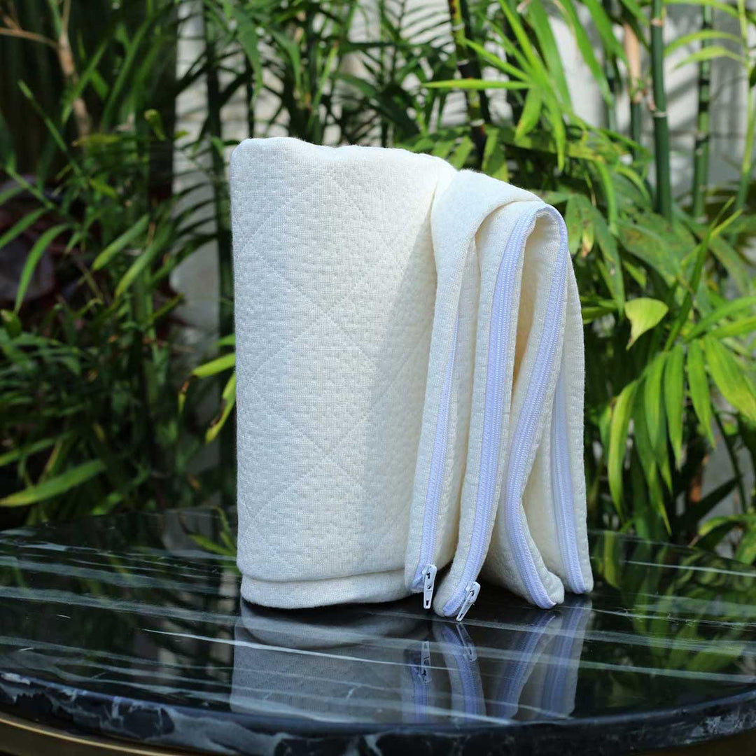Bamboo Jacquard Waterproof Pillow Protector (Pack of 2)