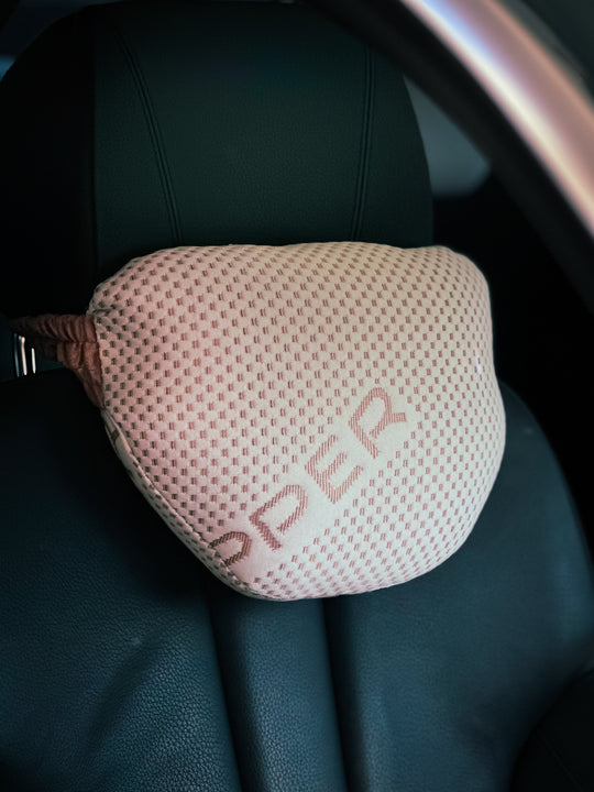 Copper Car Headrest Pillow