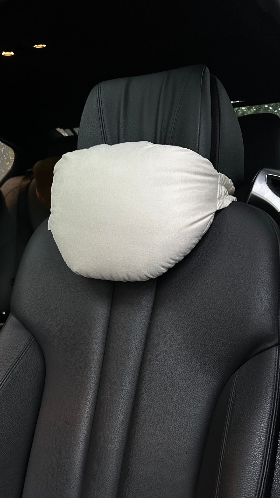 Bamboo Car Headrest Filled Pillow