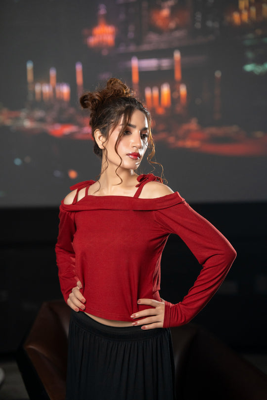 Velina Off-Shoulder Top