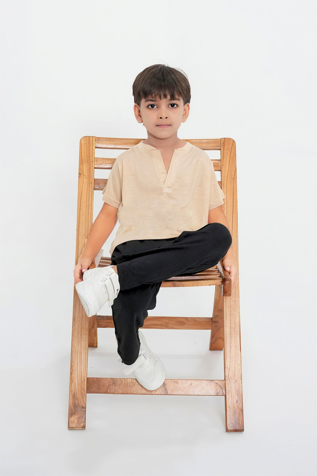 Boy Bamboo V-Neck Tee