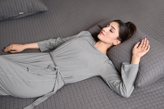 Lucy Grey Bedspread
