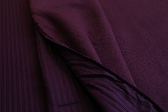 Purple Bleed Cotton Bedspread