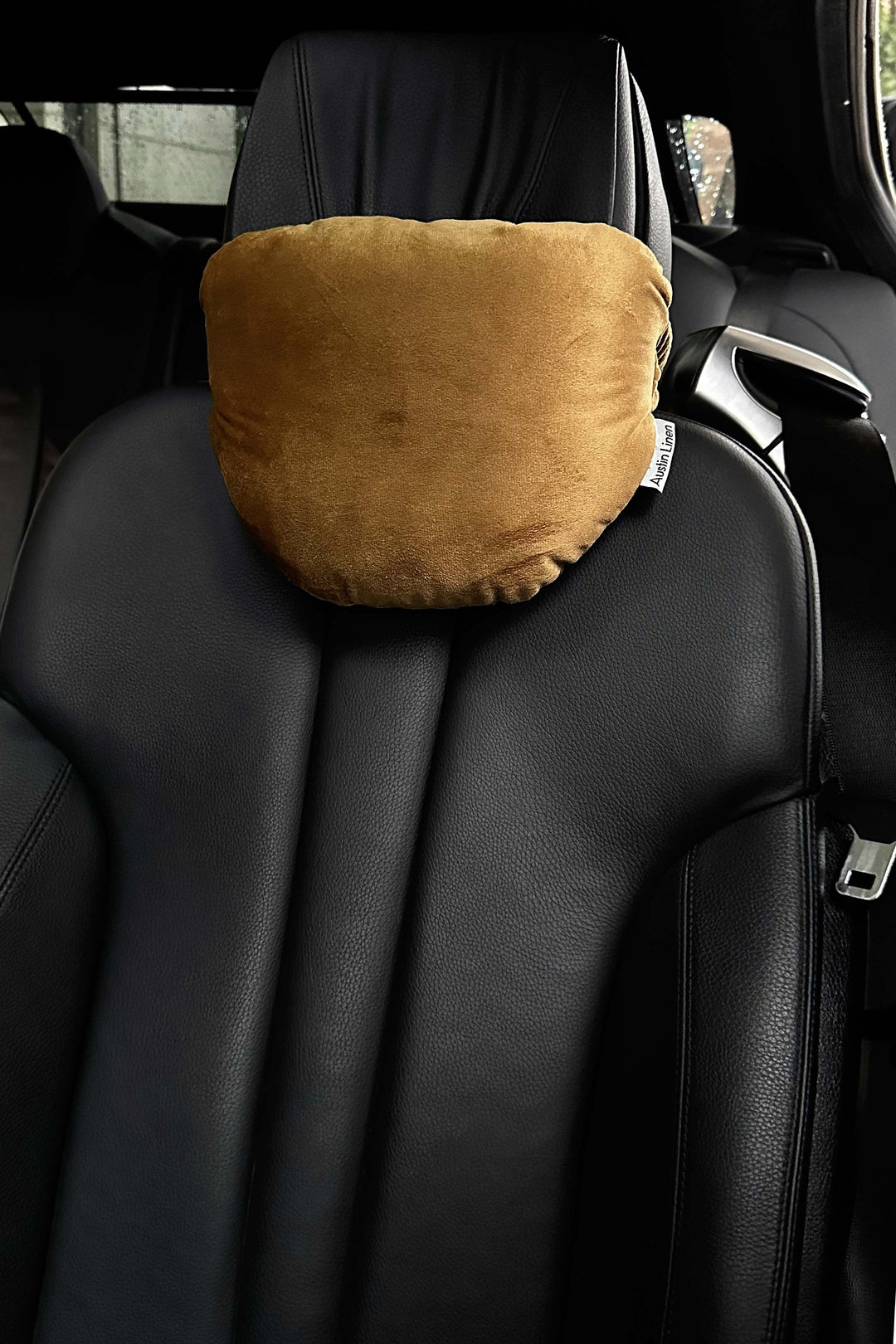 Veloudo Luxury Car Headrest Filled Pillow