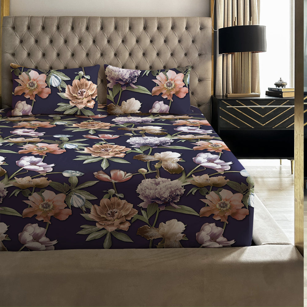 Midnight ivy Designer Collection Sheet Set