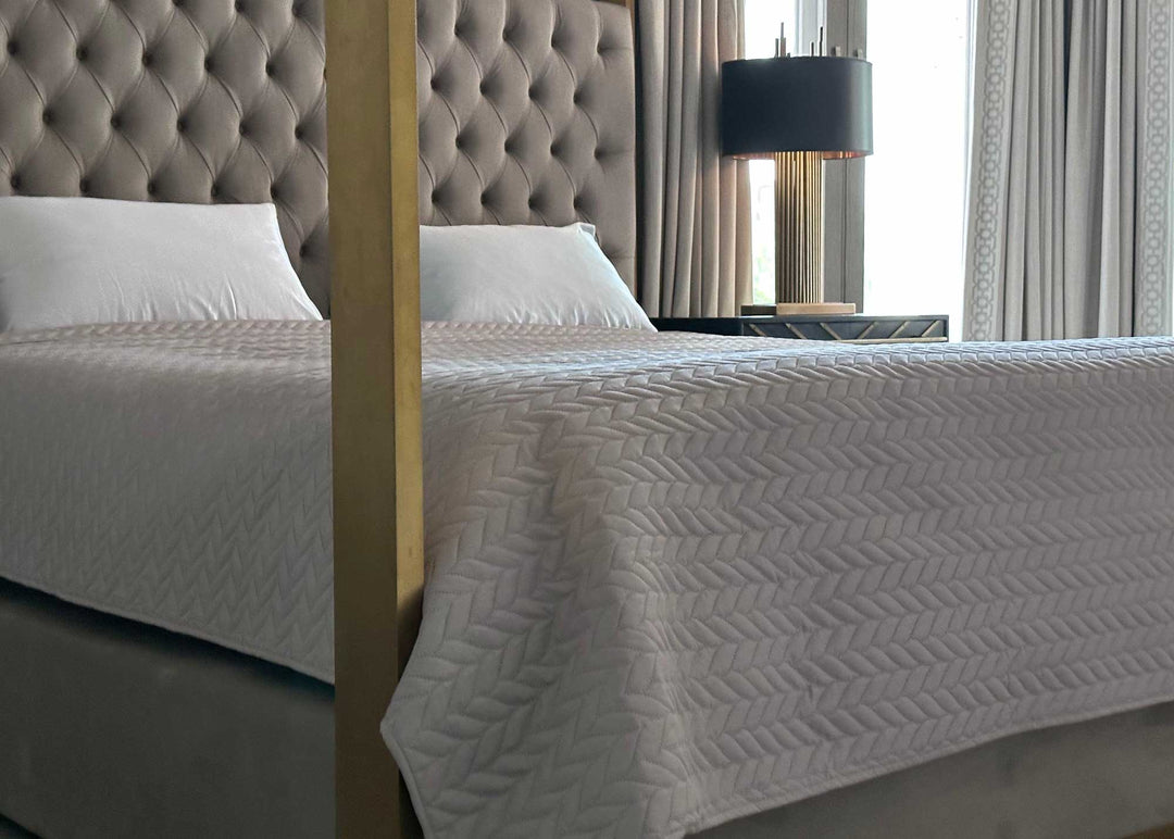 Azure Bed Spread - Austin Linen