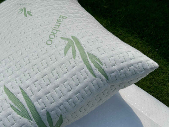 Bamboo Green Pillow Cover Pair - Austin Linen