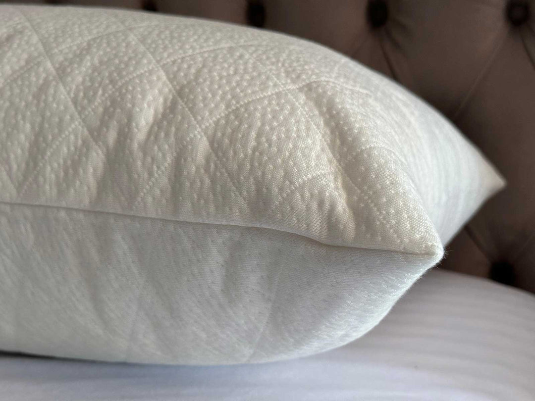 Bamboo Jacquard Waterproof Pillow Protector (pack of 2) - Austin Linen