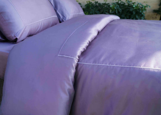 Ultra Violet Organikos Bamboo Sateen Bed in a Bag