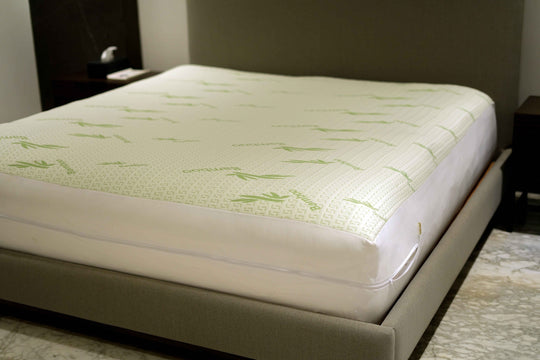 Bamboo Green Waterproof Mattress Encasement