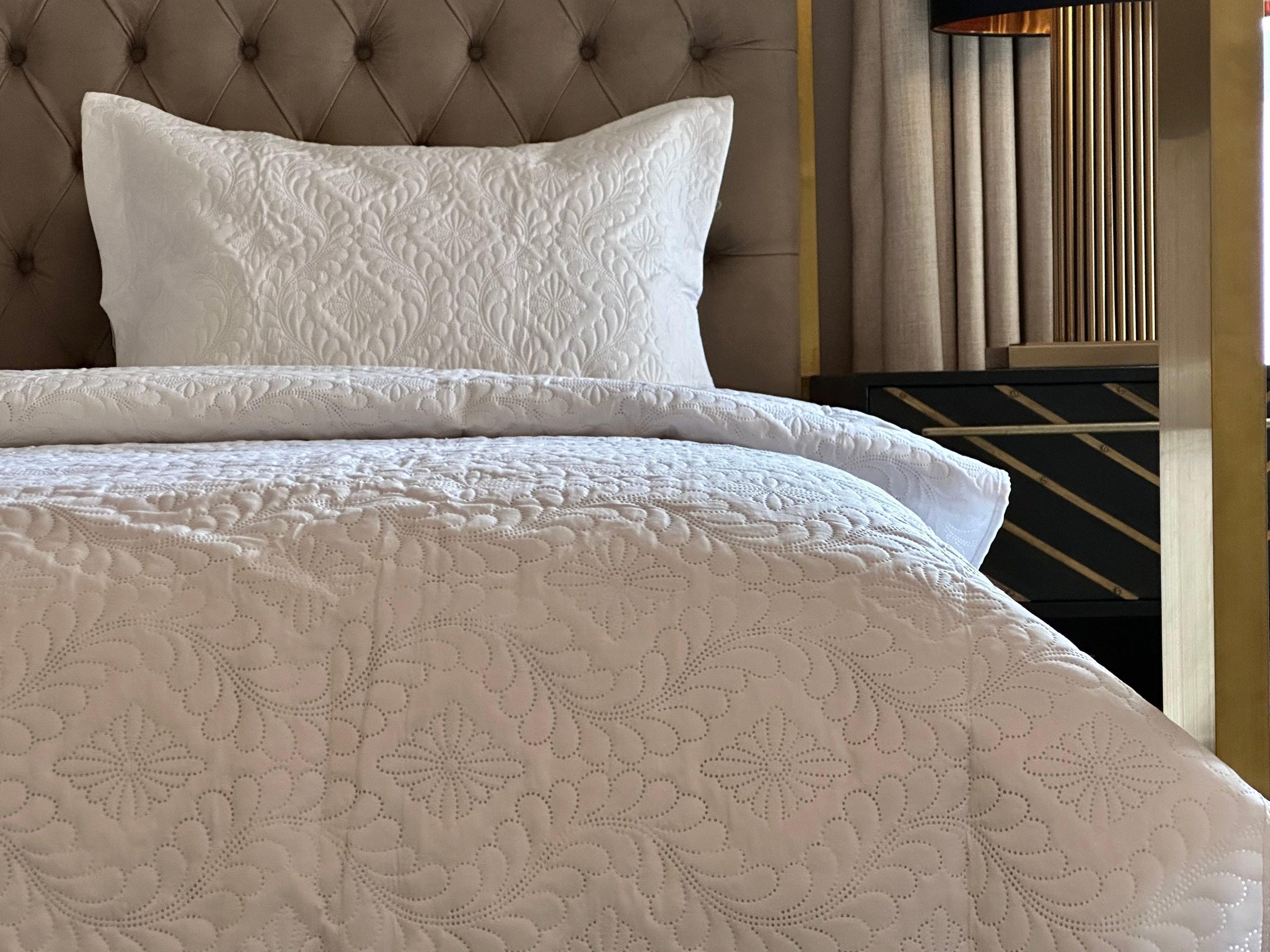 Grace Quilted Bed Spread - Austin Linen