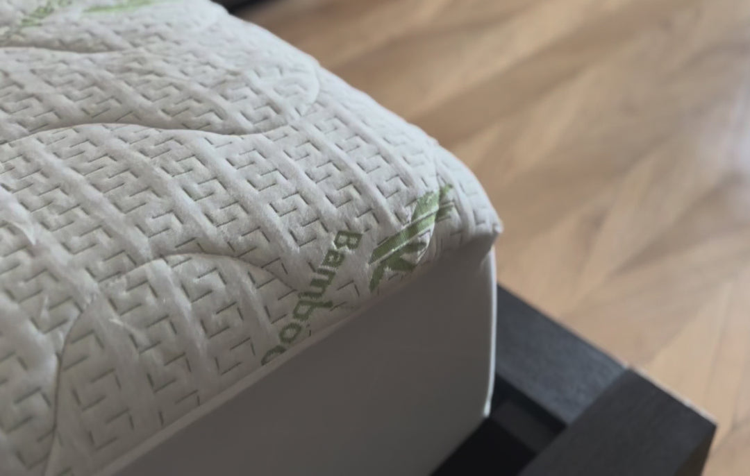 Premium Quilted Bamboo Mattress Cover - Austin Linen