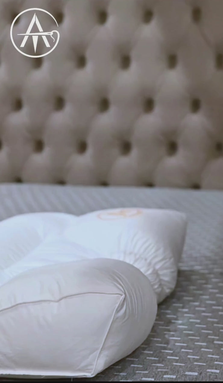 Paratelk 4D Bamboo Filled Cervical Pillow - Side Sleeper & Neck