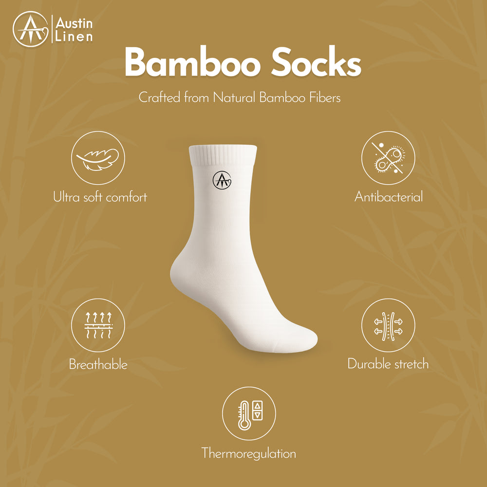Bamboo Socks Unisex (Pack of 2)