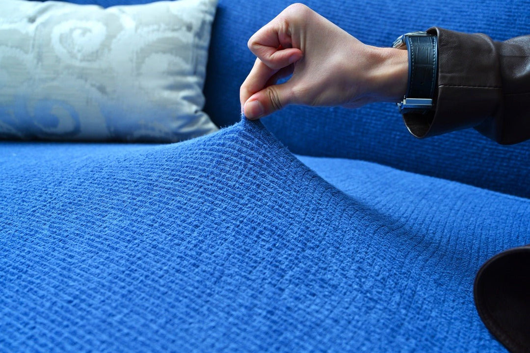 Luxe Bamblue Stretchable Sofa Cover