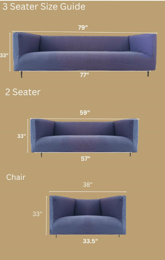 Ultimate Stretch Sofa Cover - Austin Linen